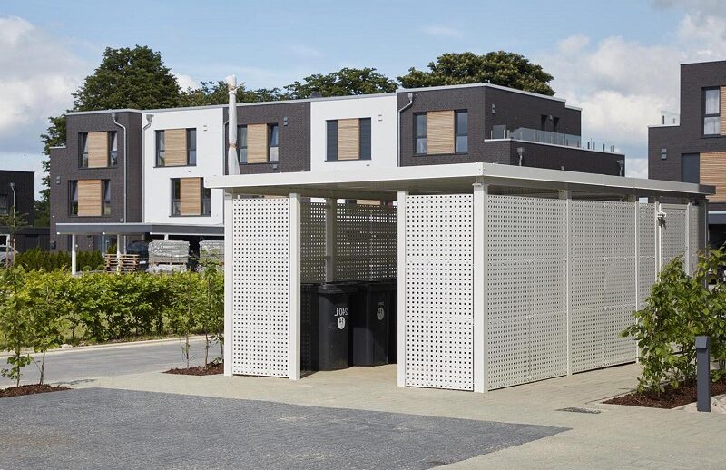 Mülltonneneinhausung1